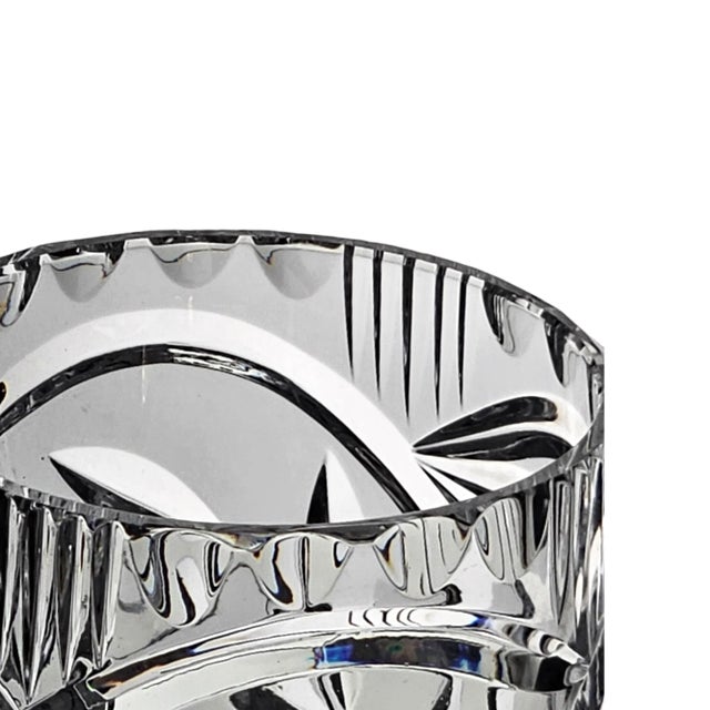 Gorham Bamburg Crystal Glass Vase 6.25"h For Sale - Image 9 of 11