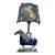 Vintage Equestrian Porcelain Horse Lamp For Sale