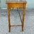 Wood Boho Chic Chippendale Style Faux Bamboo Glass Top Console Table For Sale - Image 7 of 8