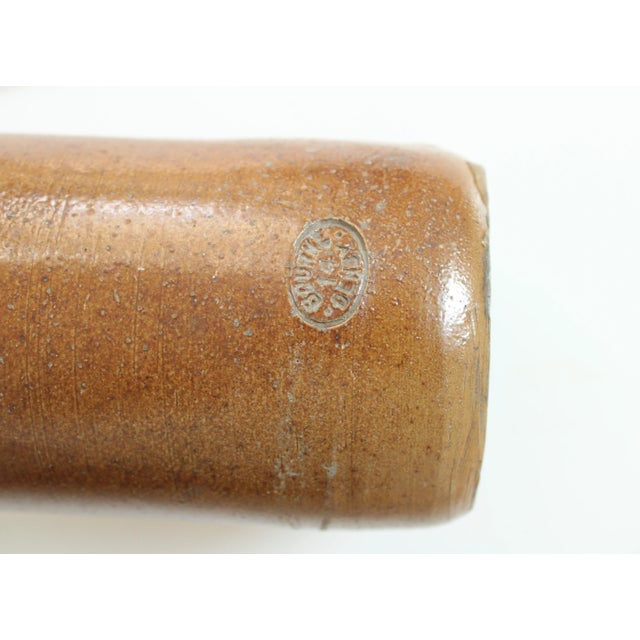 Late 19th Century 1880's Stoneware Water Bottle Advertisement For Sale - Image 5 of 5