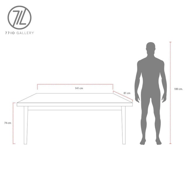 Midcentury Mexican Dining Table in the Style of Michael Van Beuren For Sale - Image 6 of 7