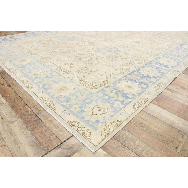 Vintage Persian Mashhad Rug - 08'11 X 12'04 For Sale In Dallas - Image 6 of 9