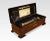 Swiss Rosewood and Brass Musical Box For Sale - Image 3 of 8