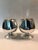 Art Deco 1940s Wm Rogers Silverplate Brandy Snifters - A Pair For Sale - Image 3 of 9