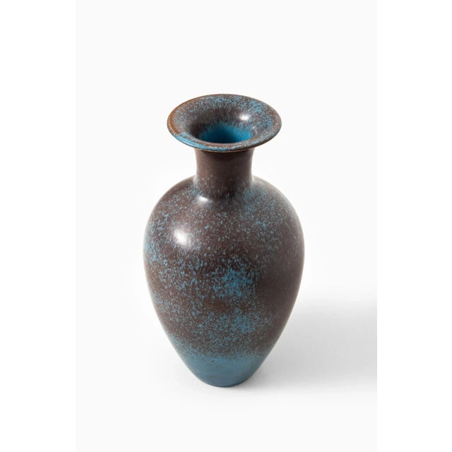 Gunnar Nylund Swedish Ceramic Floor Vase by Gunnar Nylund for Rörstrand, 1950s For Sale - Image 4 of 4