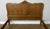 Vintage French Louis XVI Oak Double Bed Frame with Carved Headboard For Sale - Image 4 of 13