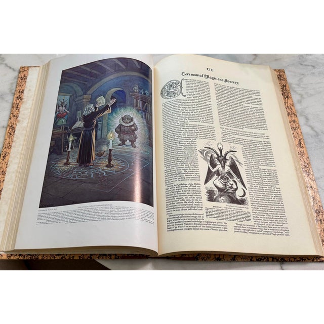 Paper Vintage 1977 Manly P. Hall "The Secret Teachings of All Ages" Golden Anniversary Folio Edition For Sale - Image 7 of 12