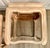 Pair of Vintage Ming-Style Solid Wood Side Tables in Bleached Whitewash Finish For Sale - Image 10 of 12