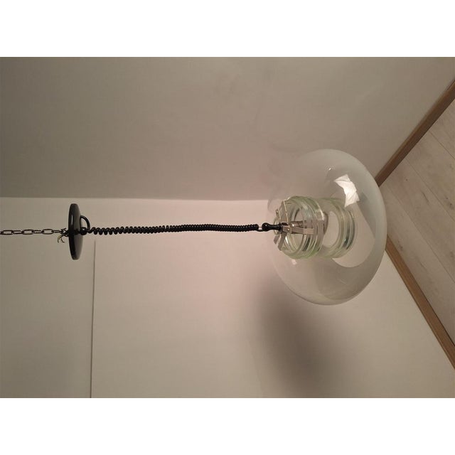 Model 2119 Chandelier with Shaded Glass by Gino Sarfatti for Arteluce, 1960s For Sale - Image 12 of 18