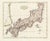 Antique Map of Japan with Coast of Korea by Barbiellini, 1807 For Sale - Image 10 of 10