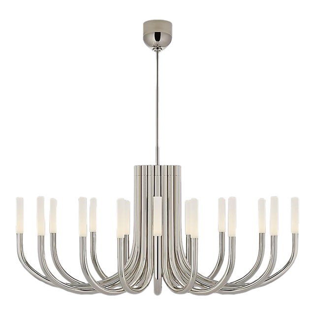Rousseau Large Oval Chandelier-Visual Comfort For Sale