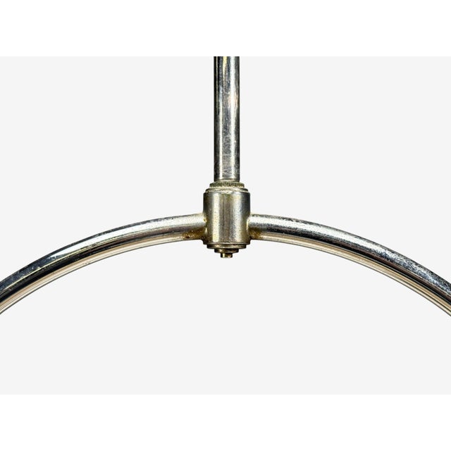 Swedish Modern, Pendant Light, Glass, Metal, Sweden, 1930s For Sale In New York - Image 6 of 11