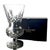 Victorian Waterford Lismore Thistle Irish Lead Crystal Vase With Box 7" For Sale - Image 3 of 18
