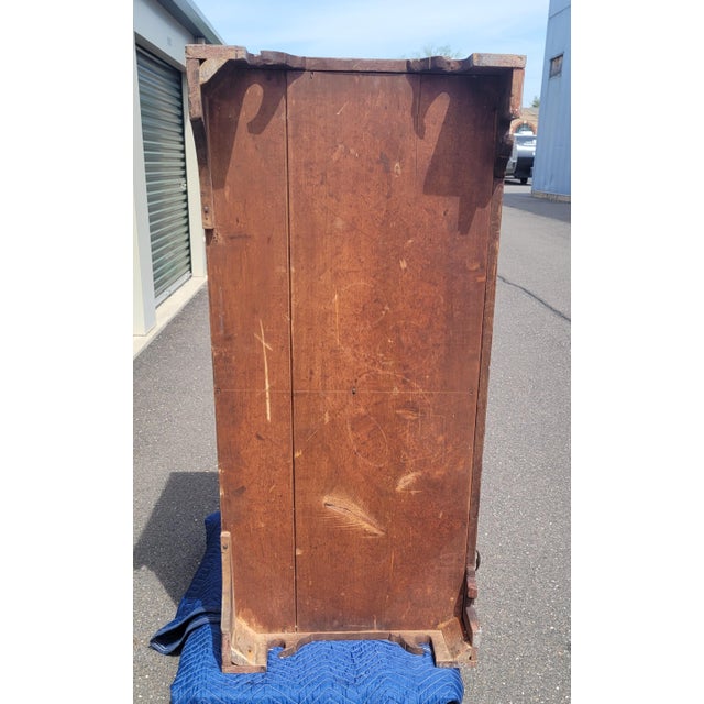 Late 18th Century Large Two Drawer American Chippendale Blanket Chest For Sale - Image 14 of 17