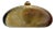Judith Leiber Gold Ribbed Half Oval Onyx Gem Crystal Minaudiere Evening Bag For Sale