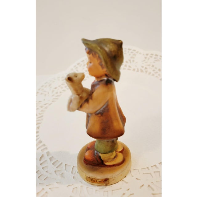 Art Nouveau Rare Vintage Hummel Goebel Boy Figurine-the Lost Sheep, Goebel West Germany 68/2/0 For Sale - Image 3 of 18