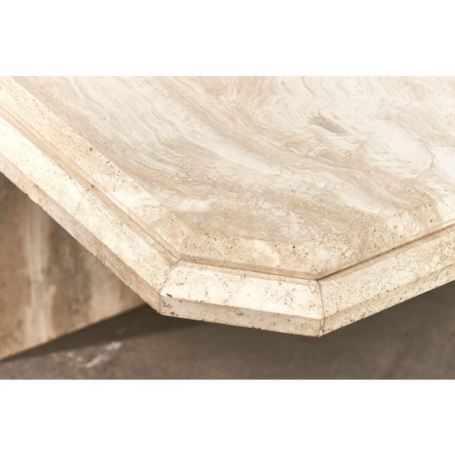 Italian Marble Dining Table, Stone International 1970 For Sale In Chicago - Image 6 of 11