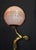 Art Deco French Figural Dancer Table Lamp with Glass Globe, 1930 For Sale - Image 12 of 18