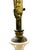Pair of Vintage Italian Neoclassical White Marble Urn Table Lamps With Carved Details For Sale - Image 6 of 11