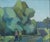 Mid-Century Modern 'The Path Beyond' Swedish Original Figurative Landscape Oil Painting, Framed For Sale - Image 10 of 12