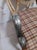 Vintage Bamboo Rattan Dining Armchair Metal Accents Set of 4 For Sale - Image 10 of 14