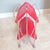 Vintage Italian Ellisse Red Two-Tier Folding Trolley, 1970s For Sale - Image 11 of 15