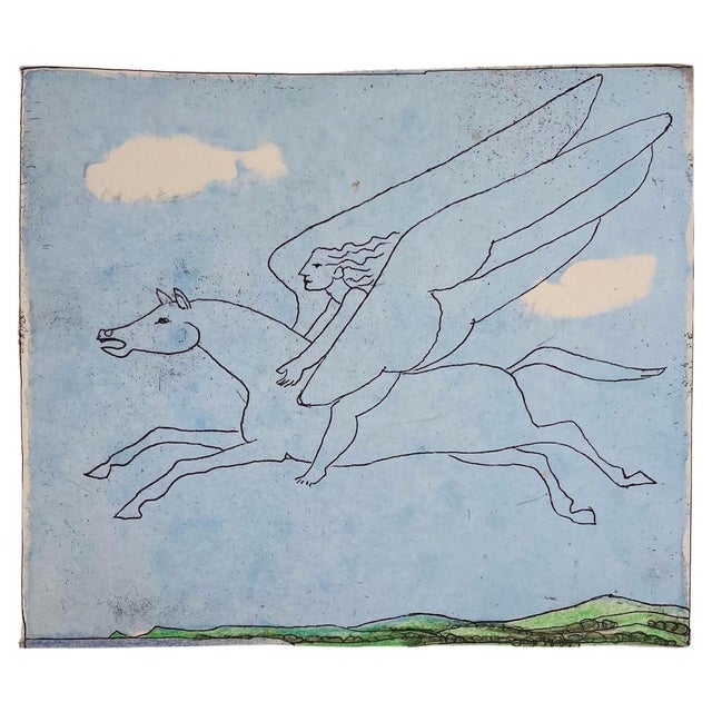 François-Xavier Lalanne, Pegasus, 2005, Etching For Sale - Image 6 of 6