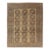 Hand-Knotted Turkomen Ersari Rug in Wool With Gul Design in Brown, Tan & Taupe For Sale