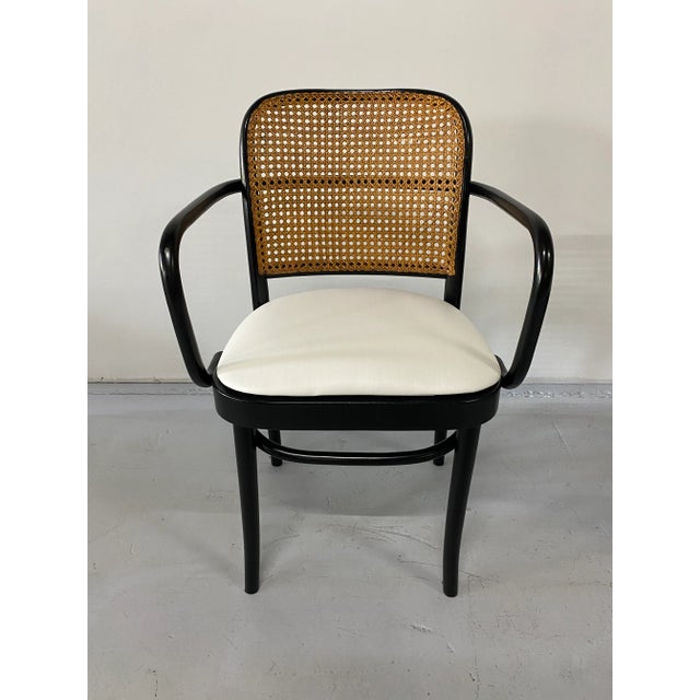 Thonet Josef Hoffmann Prague 811 Chairs for Thonet - Set of 4 For Sale - Image 4 of 6