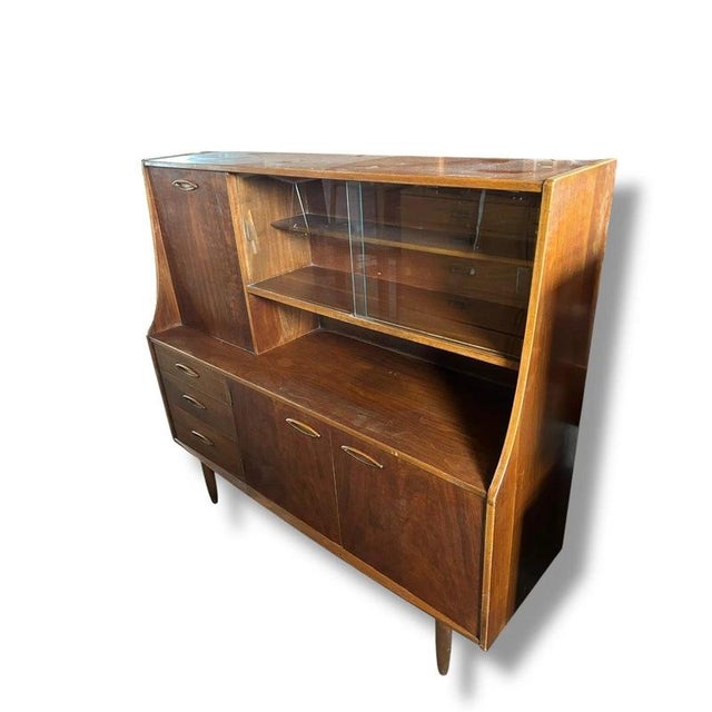 Mid-Century Modern Sideboard in Teak For Sale - Image 3 of 6