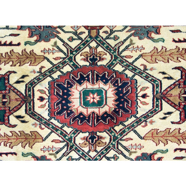 Indian Vintage Indian Heriz-Style Rug For Sale - Image 3 of 11