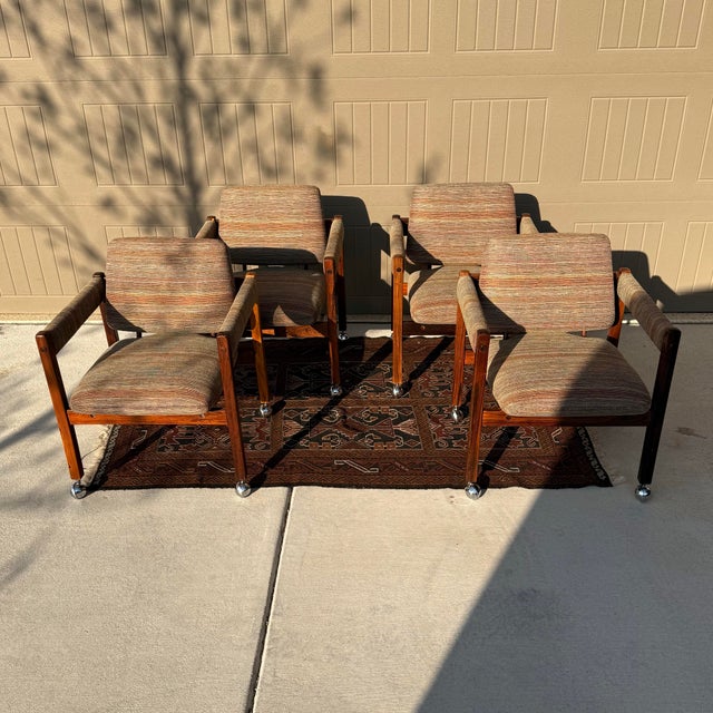 Sergio Rodrigues “Kiko” Arm Chairs For Sale - Image 10 of 12