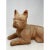 This adorable Terracotta Bulldog will adds charm to any space. Length: 17 1/2" Height: 12" Width: 8"