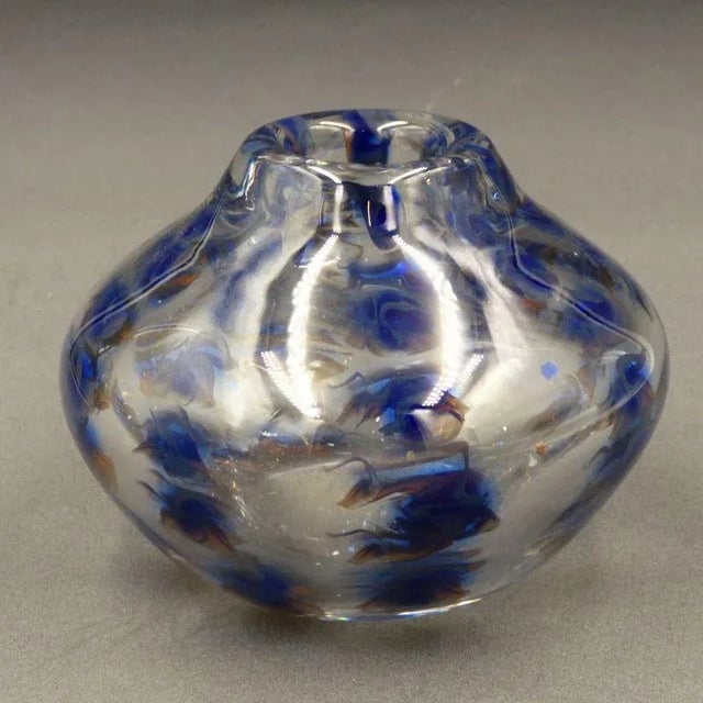 1970s Mouth Blown Vase by Jindra Beránek, 1970s For Sale - Image 5 of 5