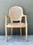 Tan Vintage Faux Bois Arm Chair For Sale - Image 8 of 12