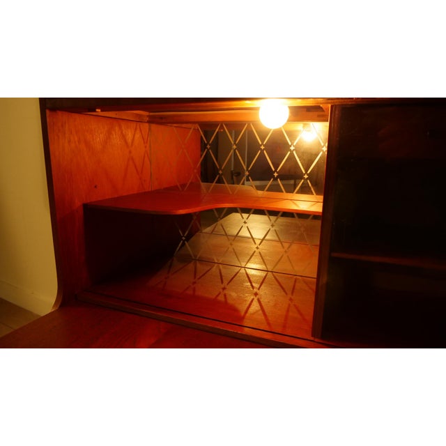 Vintage Teak Bar Cabinet by H. P. Hansen, 1960s For Sale - Image 16 of 18