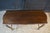 Mid 20th Century Vintage Queen Anne Style Mahogany Sofa Console Hall Entry Table For Sale - Image 5 of 17
