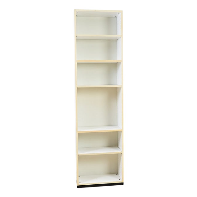 Modern Bookcase in White For Sale