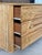 Mid 20th Century Vintage Restored Organic Modern Pencil Reed Rattan Arch Front Dresser For Sale - Image 5 of 12