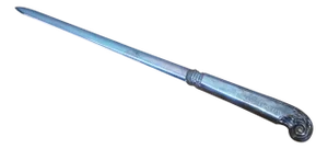 Vintage Birks Asm Ontario Chapter Sterling Silver 925 Letter Opener Knife 10"