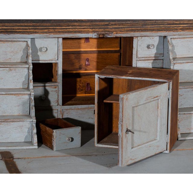 Antique Baroque Cabinet in Wood, 1800 For Sale - Image 11 of 14