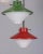Stilnovo Vintage Stained Glass Ceiling Light from Stilnovo, 1960s For Sale - Image 4 of 9