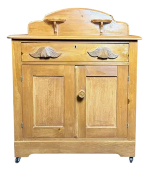 Victorian Farmhouse Antique Pine Washstand
