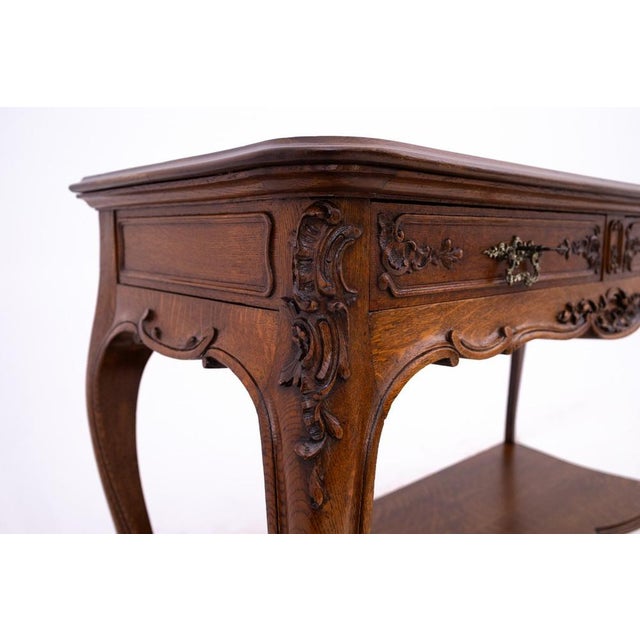 Brown Console Table, France, 1910 For Sale - Image 8 of 10