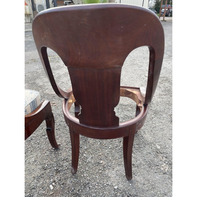 Set of Napoleon III Mahogany Chairs, Set of 4 For Sale - Image 16 of 18