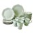 Art Nouveau Americana Lenox French Perle Ironstone Dinnerware - Set of 23 For Sale
