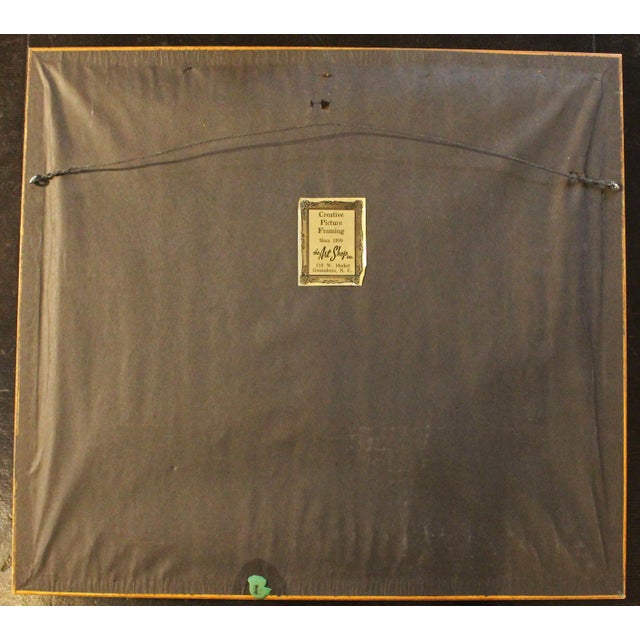 Black Playmakers' Theatre - Unc Chapel Hill Etching by Louis Orr, 1939-1952 For Sale - Image 8 of 9