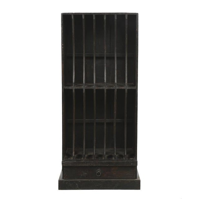 Vintage Teak Sorting Cabinet For Sale - Image 4 of 5