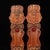 Dimensions: Height 26 cm (10.2") x Width 6.5 cm (2.6") x Thickness 2.5 cm (1") Total Weight: 661 g (1.5 lbs) for the pair...