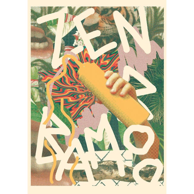 Contemporary 2017 Contemporary Music Poster - Zen Bamboo For Sale - Image 3 of 3